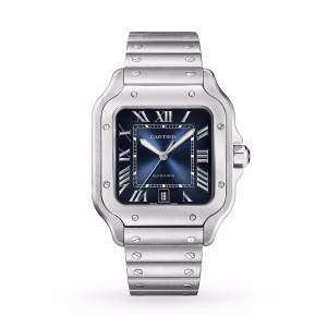 Cartier Santos De Cartier Watch, Large Model, Automatic Winding, Steel Case
