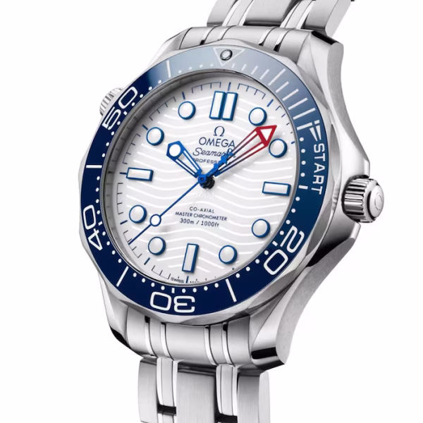 Omega Seamaster Diver Americas Cup 300m 42mm Mens Watch White - Image 7