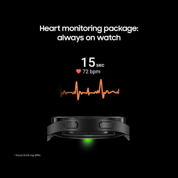 Samsung Galaxy Watch FE, Smart Watch, Health Monitor, Fitness Tracking, Bluetooth, 40mm, Black, 3 Year Manufacturer Extended Warranty (UK Version) - Image 3