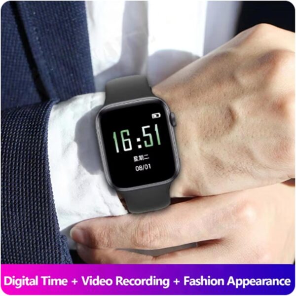 HOTAPEPU Hidden Spy Hidden Professional Digital Vocal Recorder, Mini Camera Watch, HD 1080p Revealer, Dictaphone, Small Microphone, Domestic Safety - Image 3